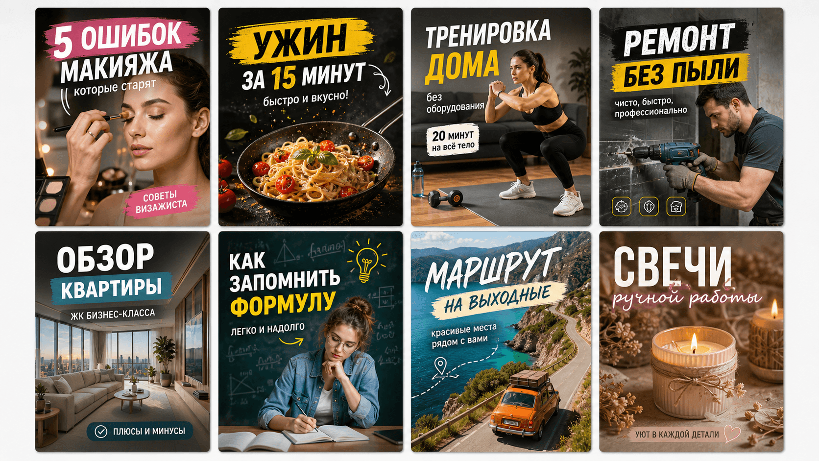 Обложки Reels/Shorts